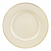 Cream with Gold Rim Dinnerware