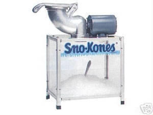 Sno Kone Machine (incl 50 servings)