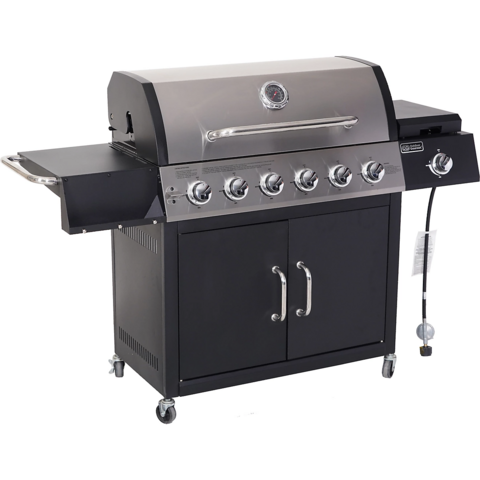 Gas Outdoor 6 Burner Grill Rental (Propane Included)