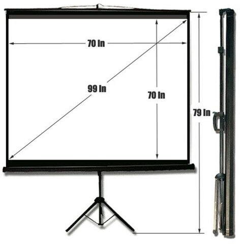 Projection Screen Tripod Rental 70