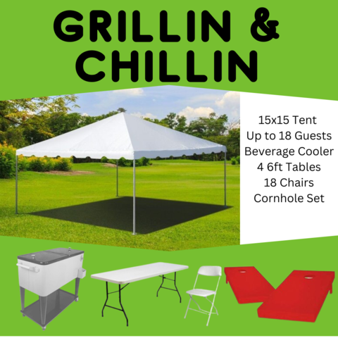 Grillin and Chillin Party Package (18)