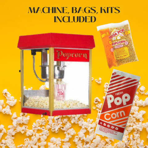 Popcorn machine deals cost