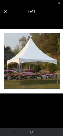 12x12 Commercial High Peak Tent 