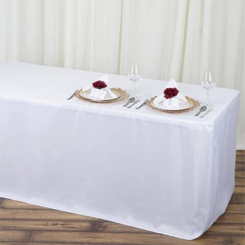 Sweetheart Table Linen 4x2 (White)