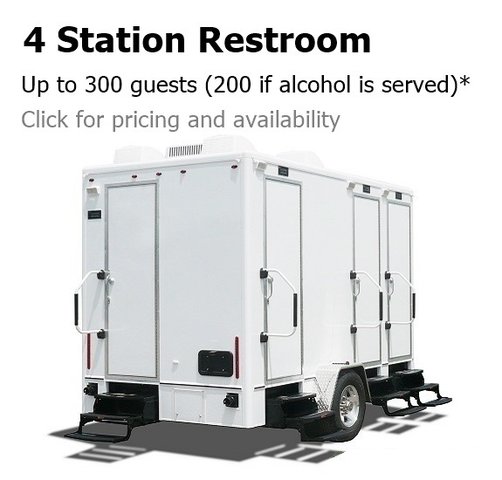 Restroom Trailer - 4 Station