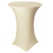 Linen - Cocktail table Spandex cover ivory