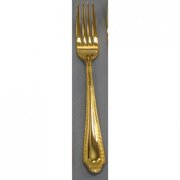 Fiori salad/dessert fork - gold