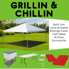 Grillin and Chillin Party Package (18)