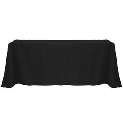 King linen 108x156 black (pool table size)