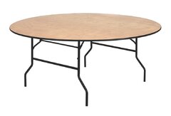 Tables - 72" Round  Table Rental (Seats 10-12)