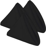 Linen - Napkins 20x20" - black [in sets of 10]