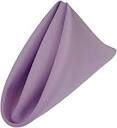 Linen - napkins 20x20 - Lilac