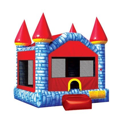 Blue/Red Castle Bouncy House (6-8)