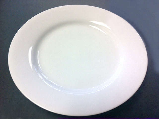 Royal White Luncheon Plate 9