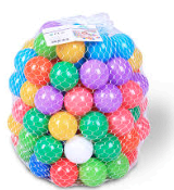 Bag of plastic balls