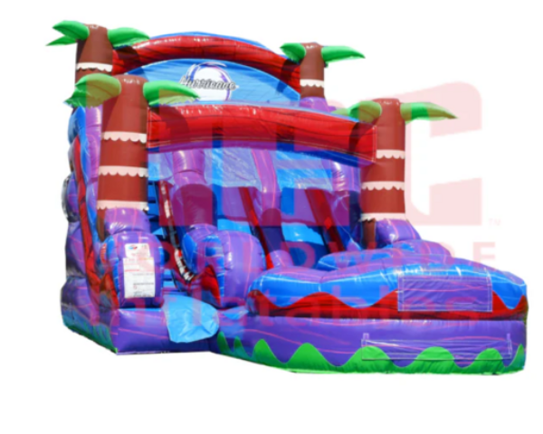 15FT Tropical Hurricane Water Slide