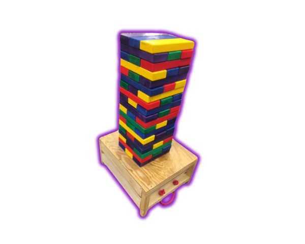 Giant Tumbling Tower (Multi-Colored)