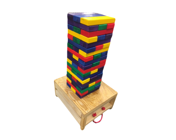 Giant Tumbling Tower (Multi-Colored)