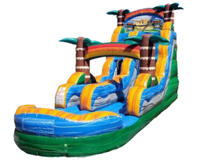 22' Double Lane Tiki Plunge DRY