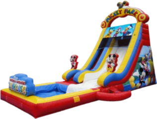 Mickey Clubhouse Slide Wet