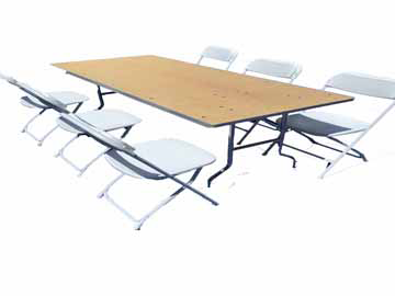 Tables and Chairs For Parties