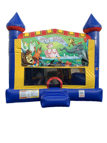 Birthday 4 n 1 Combo Bounce House