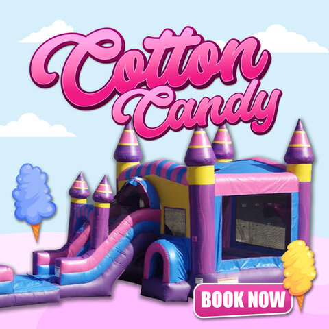 Cotton Candy Bounce House