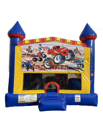 Monster Truck 4 n 1 Combo Bounce House