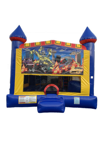 Robocar 4 n 1 Combo Bounce House