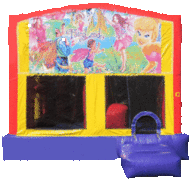 Fairyland 5 n 1 Combo Bounce House