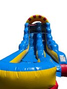 Circus 15ft Water Slide Rental (Grass or Cement Set up Surface)Features Water Saving Splash Pool