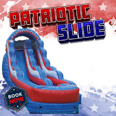 The Patriot 15ft Water Slide (grass or cement)