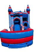 Patriot Wet/Dry Combo Bounce House