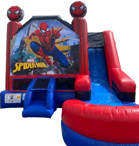 Spider-Man Water Bounce House 