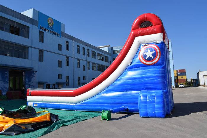 Jumpin Jack Splash Captain America Slide