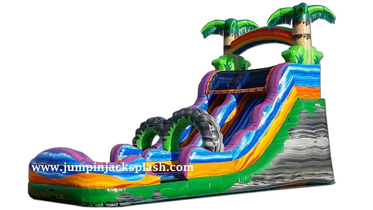 Maui Splash Slide-Jumpin Jack Splash Maui Splash Slide-Jumpin Jack Splash