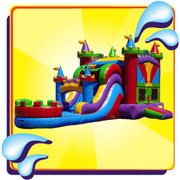 Colorful Castle Combo For Children 12-yr Old and Younger. Use Wet or Dry!