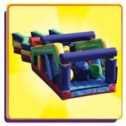 Retro Obstacle Run-1 Connect Pieces to make a larger Obstacle