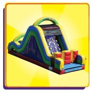 Retro Obstacle Slide Connect with Other Pieces to Extend the Fun