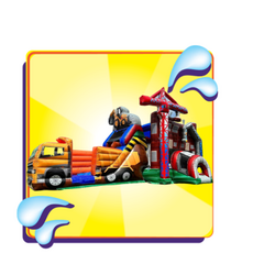 Double Lane Construction Combo For Children 12-yr Old and Younger.