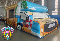 Sno-Jams Inflatable Sno-Cone Truck 