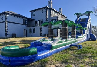 22 ft Tropical Oasis w/slip and slide
