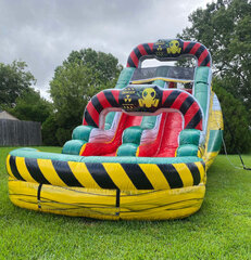 18ft Toxic Waterslide 