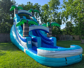 18 ft Tropical Waterslide