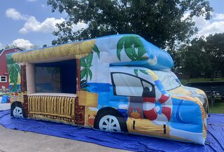 Sno-Jams Inflatable Sno-Cone Truck