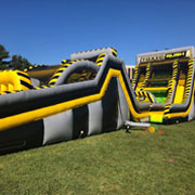 Toxic Rush 67ft Obstacle Course