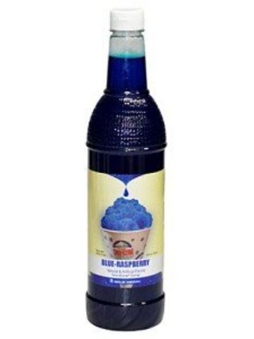 Blue Raspberry Sno Cone Syrup - 25oz