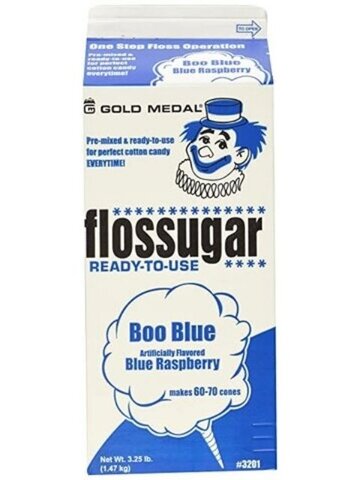 Cotton Candy Floss Sugar - Boo Blue