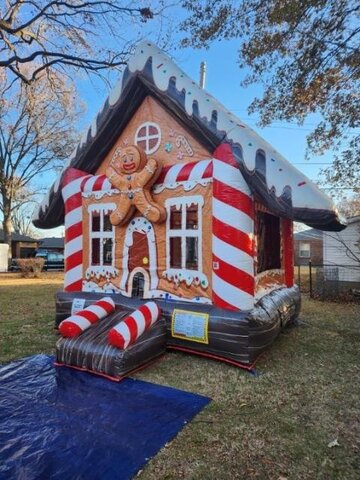 Gingerbread Bounce House