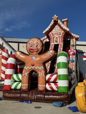 Gingerbread House Slide